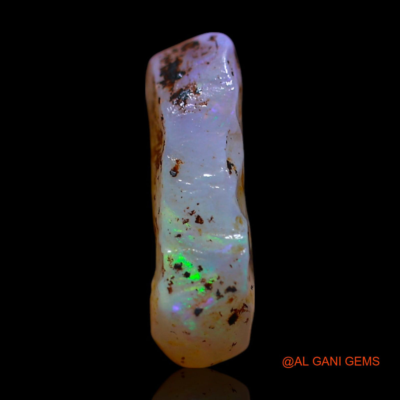 2.00 Cts Natural Australian Fire Opal Loose Gemstone Fancy Rough 14x7x4 mm RG-335