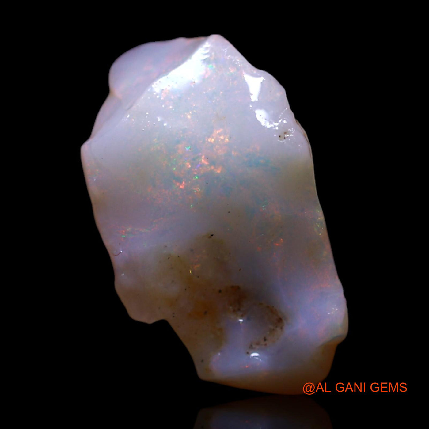 3.00 Cts Unheated Australian Fire Opal Loose Gemstone Fancy Rough Natural 14x8x7 mm RG-345