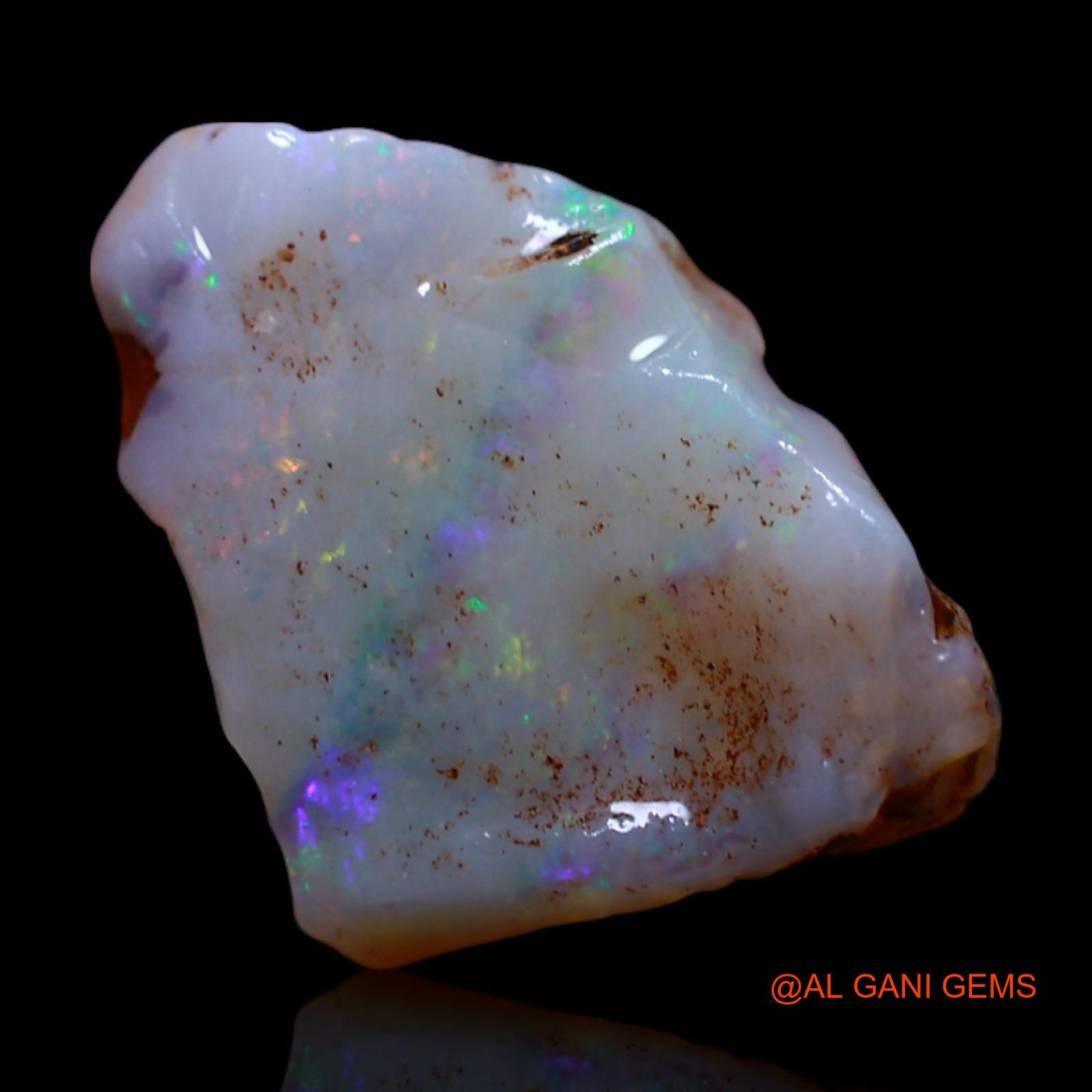 2.00 Cts Natural Australian Fire Opal Loose Gemstone Fancy Rough 13x9x5 mm RG-347