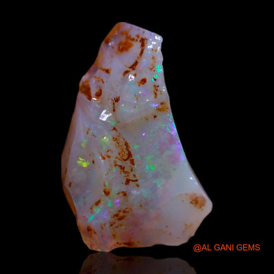 2.00 Cts Natural Australian Fire Opal Loose Gemstone Fancy Rough 13x8x4 mm RG-348