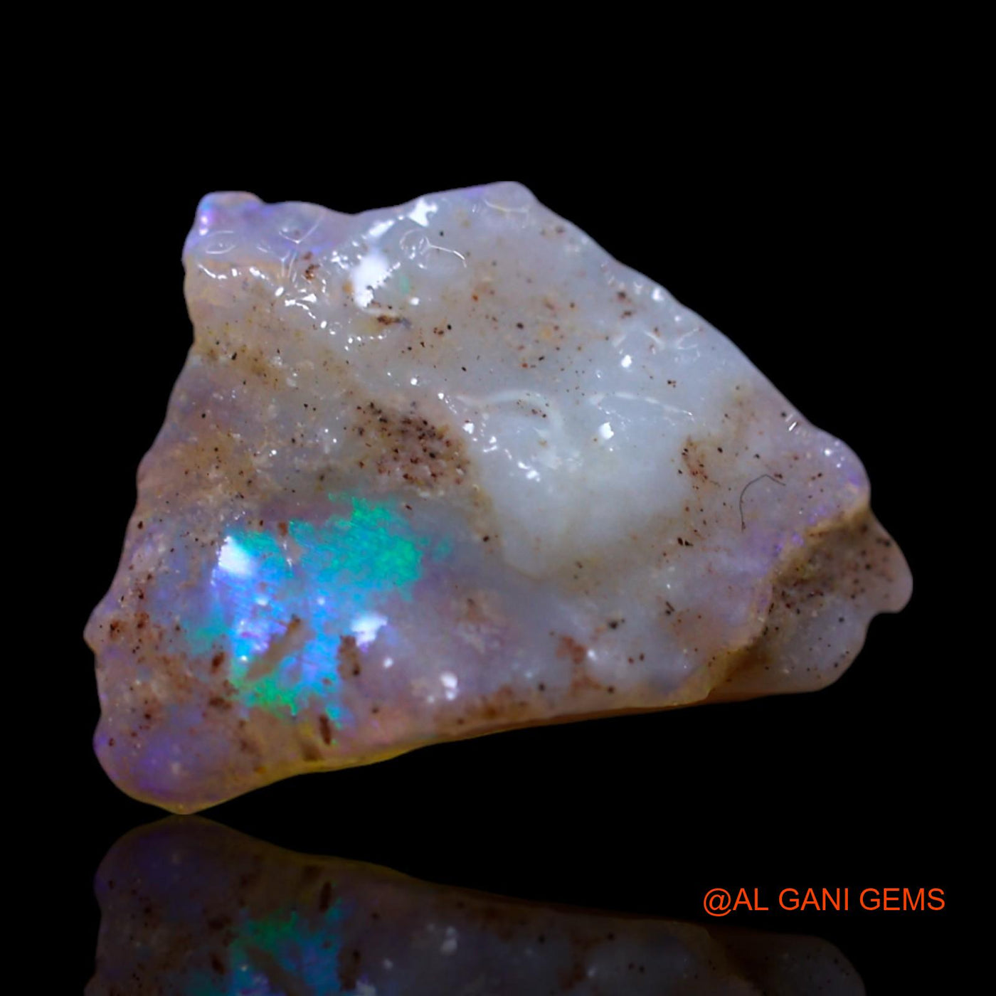 2.00 Cts Natural Australian Fire Opal Loose Gemstone Fancy Rough 12x9x4 mm RG-349