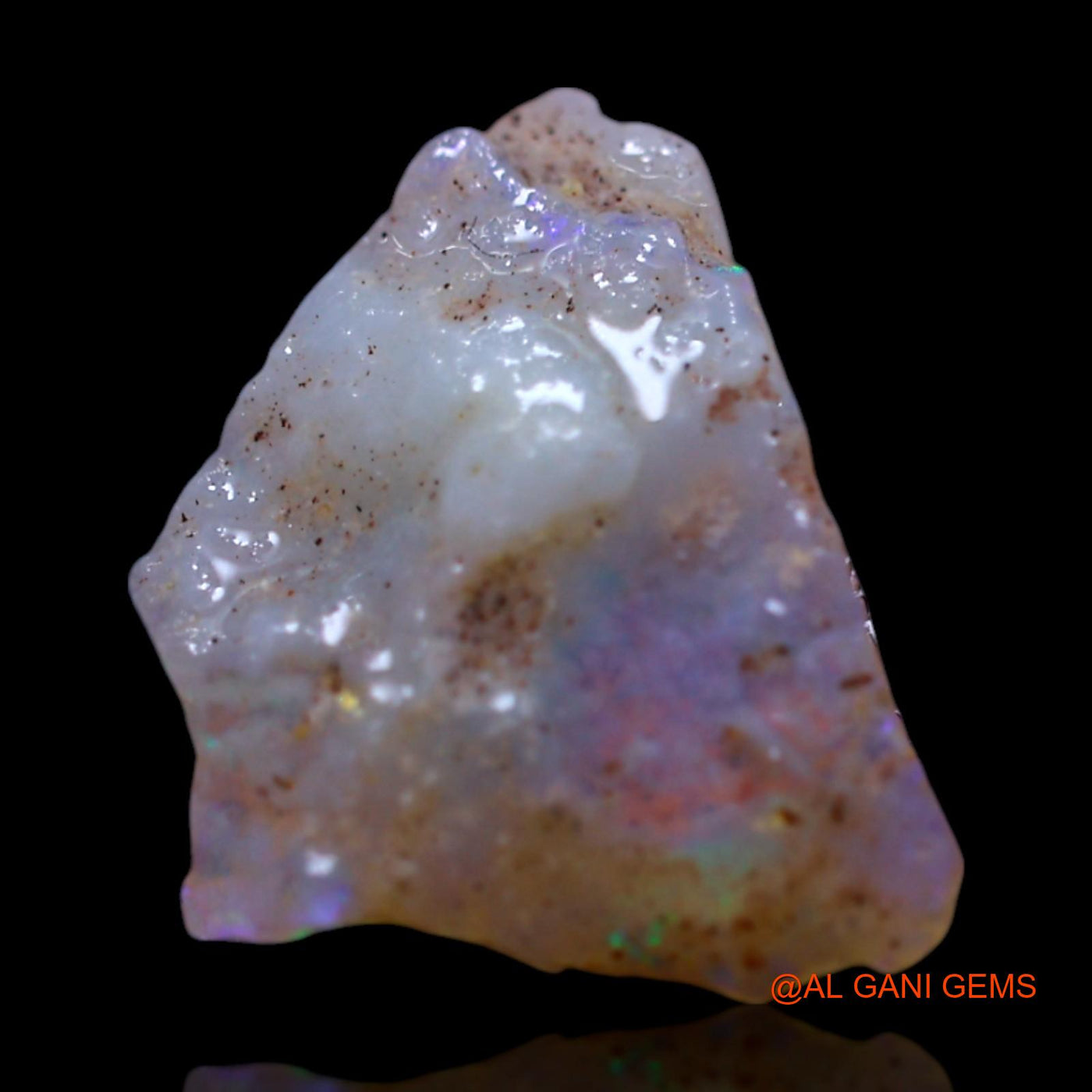 2.00 Cts Natural Australian Fire Opal Loose Gemstone Fancy Rough 12x9x4 mm RG-349