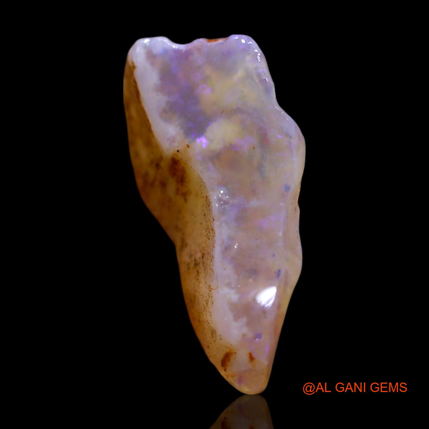2.00 Cts Unheated Australian Fire Opal Loose Gemstone Fancy Rough Natural 14x7x5 mm RG-353