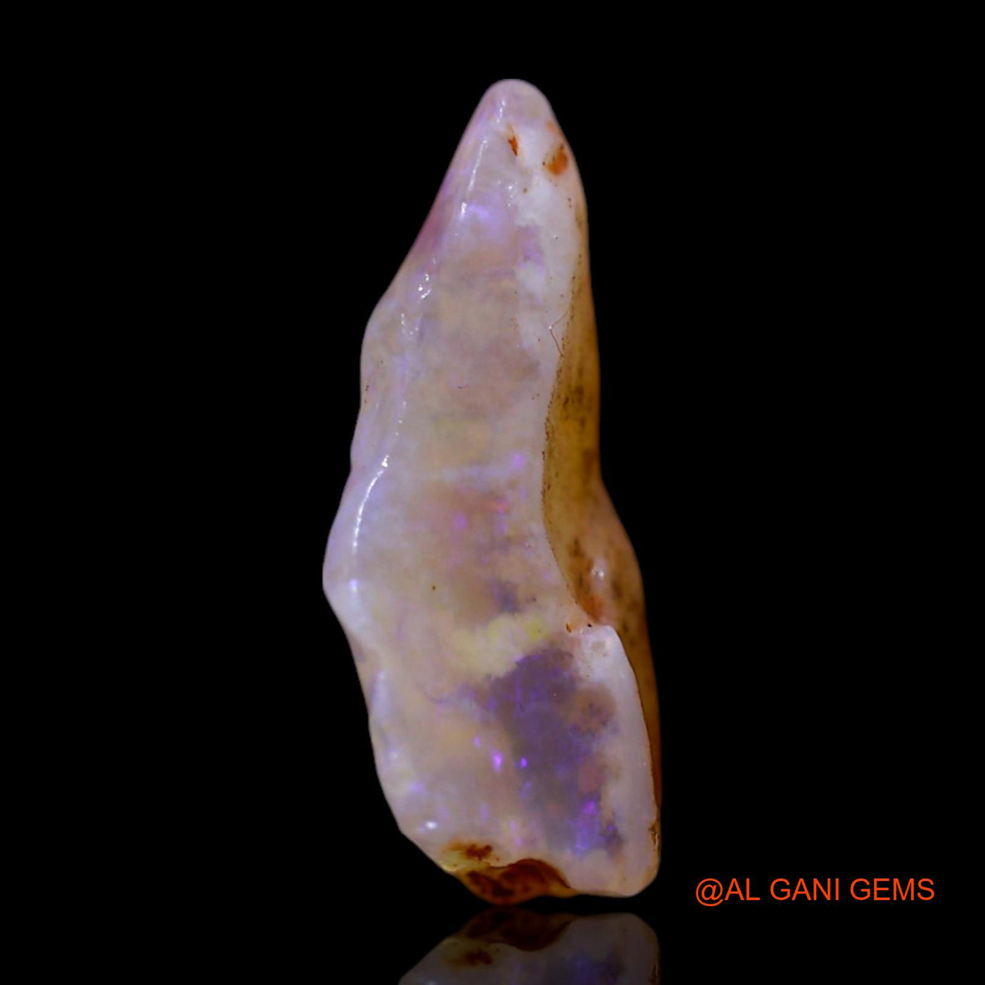 2.00 Cts Unheated Australian Fire Opal Loose Gemstone Fancy Rough Natural 14x7x5 mm RG-353