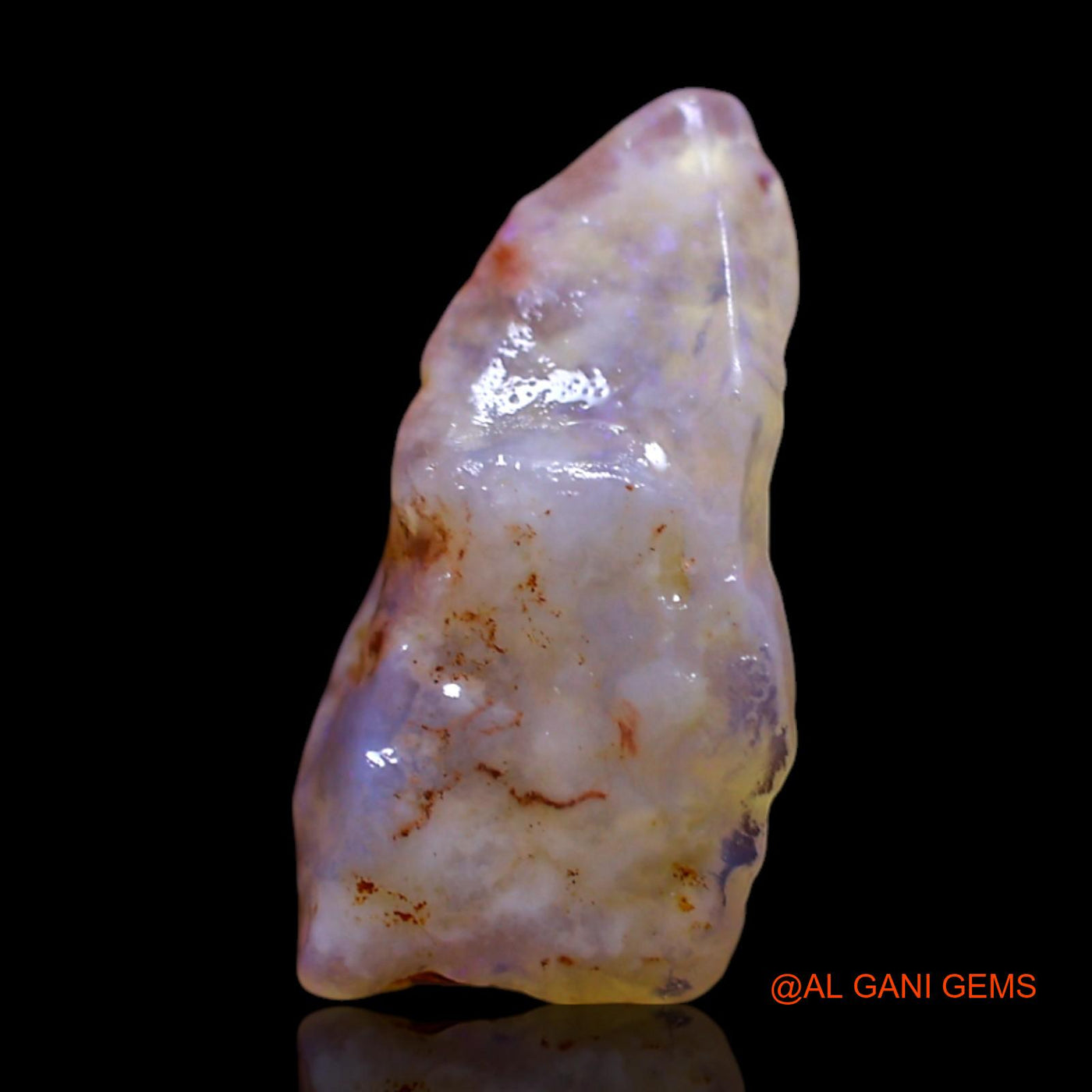 2.00 Cts Unheated Australian Fire Opal Loose Gemstone Fancy Rough Natural 14x7x5 mm RG-353