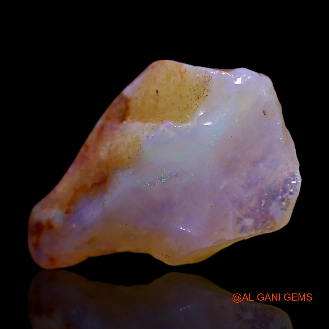 2.00 Cts Natural Australian Fire Opal Loose Gemstone Fancy Rough 13x9x4 mm RG-358