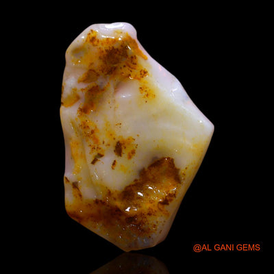 3.00 Cts Unheated Australian Fire Opal Loose Gemstone Fancy Rough Natural 16x11x3 mm RG-35