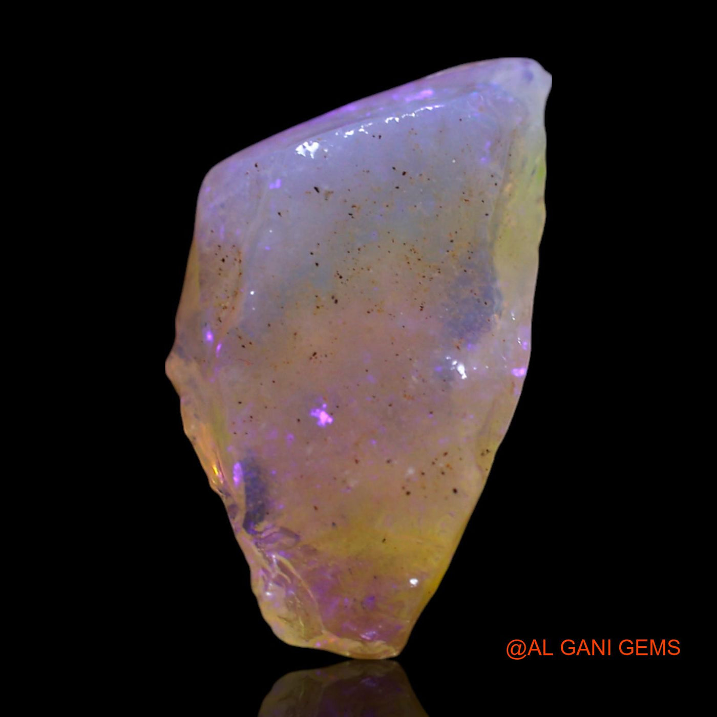 2.00 Cts Unheated Australian Fire Opal Loose Gemstone Fancy Rough Natural 14x8x4 mm RG-360