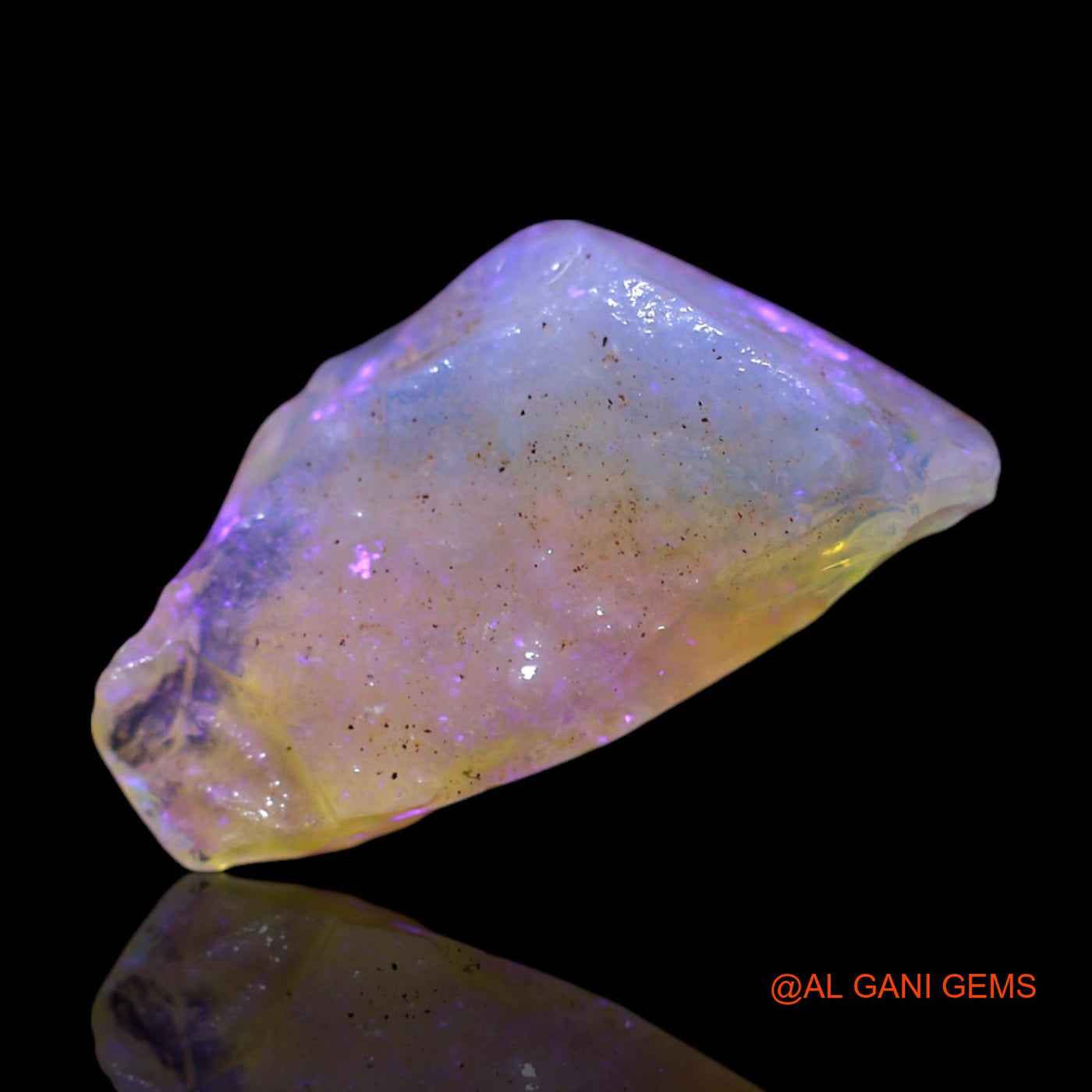2.00 Cts Unheated Australian Fire Opal Loose Gemstone Fancy Rough Natural 14x8x4 mm RG-360