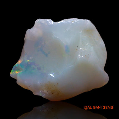 Natural Fire Opal Gemstone 2.00 Cts Loose Fancy Rough From Australia 12x10x5 mm RG-361