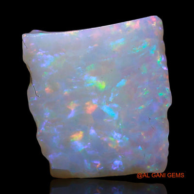 Natural Fire Opal Gemstone 2.00 Cts Loose Fancy Rough From Australia 9x9x4 mm RG-362