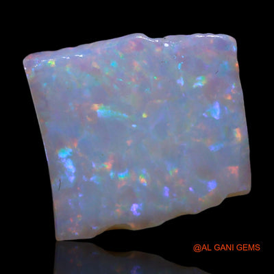 Natural Fire Opal Gemstone 2.00 Cts Loose Fancy Rough From Australia 9x9x4 mm RG-362