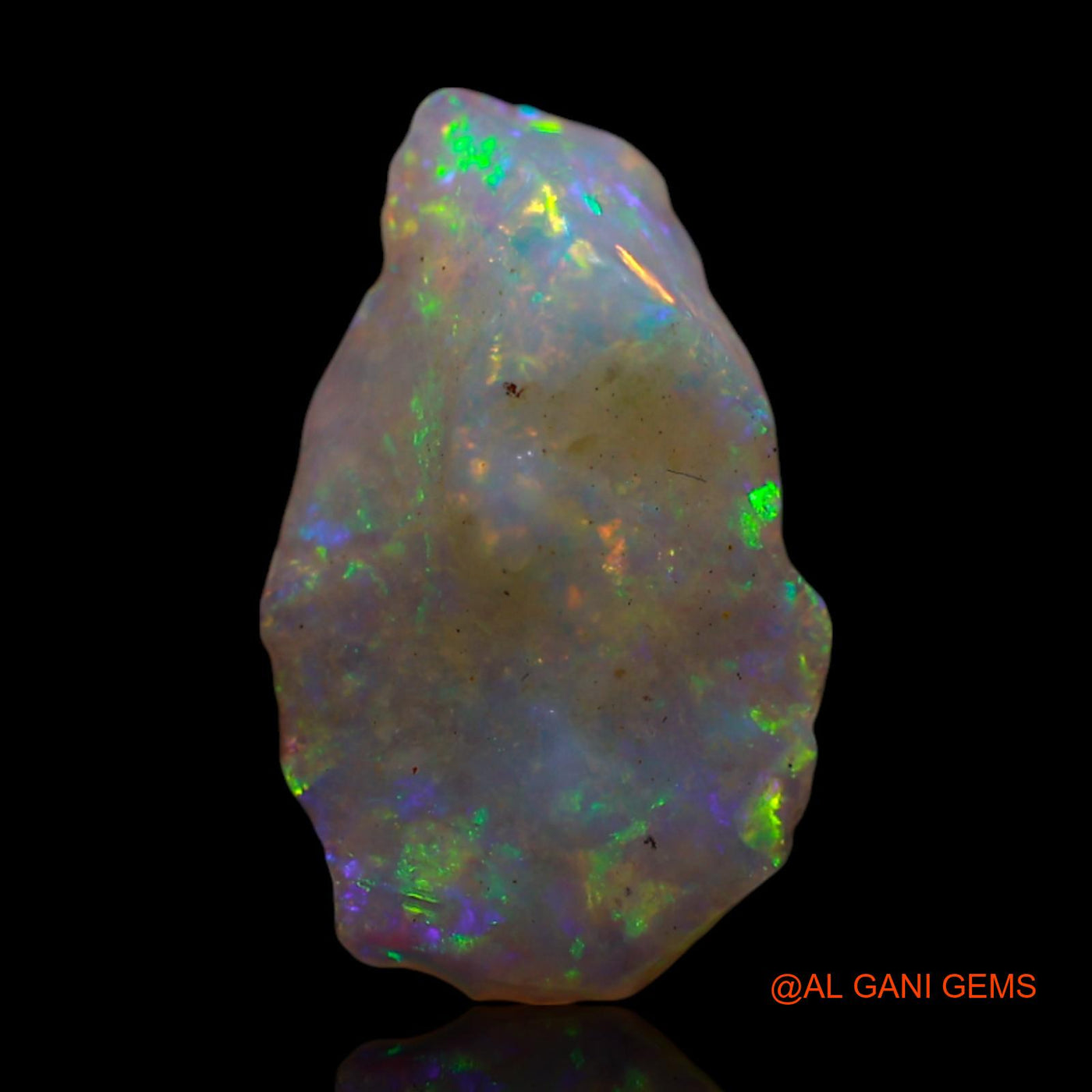 1.00 Cts Natural Australian Fire Opal Fancy Rough Loose Gemstone For Jewelry 12x7x4 mm RG-365