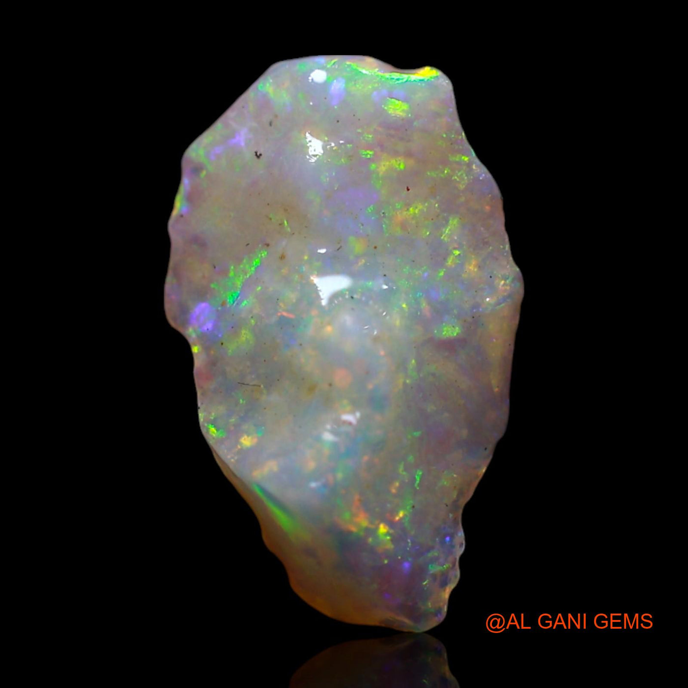 1.00 Cts Natural Australian Fire Opal Fancy Rough Loose Gemstone For Jewelry 12x7x4 mm RG-365