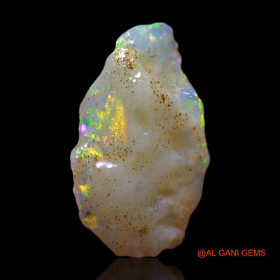 1.00 Cts Natural Australian Fire Opal Fancy Rough Loose Gemstone For Jewelry 12x7x4 mm RG-365