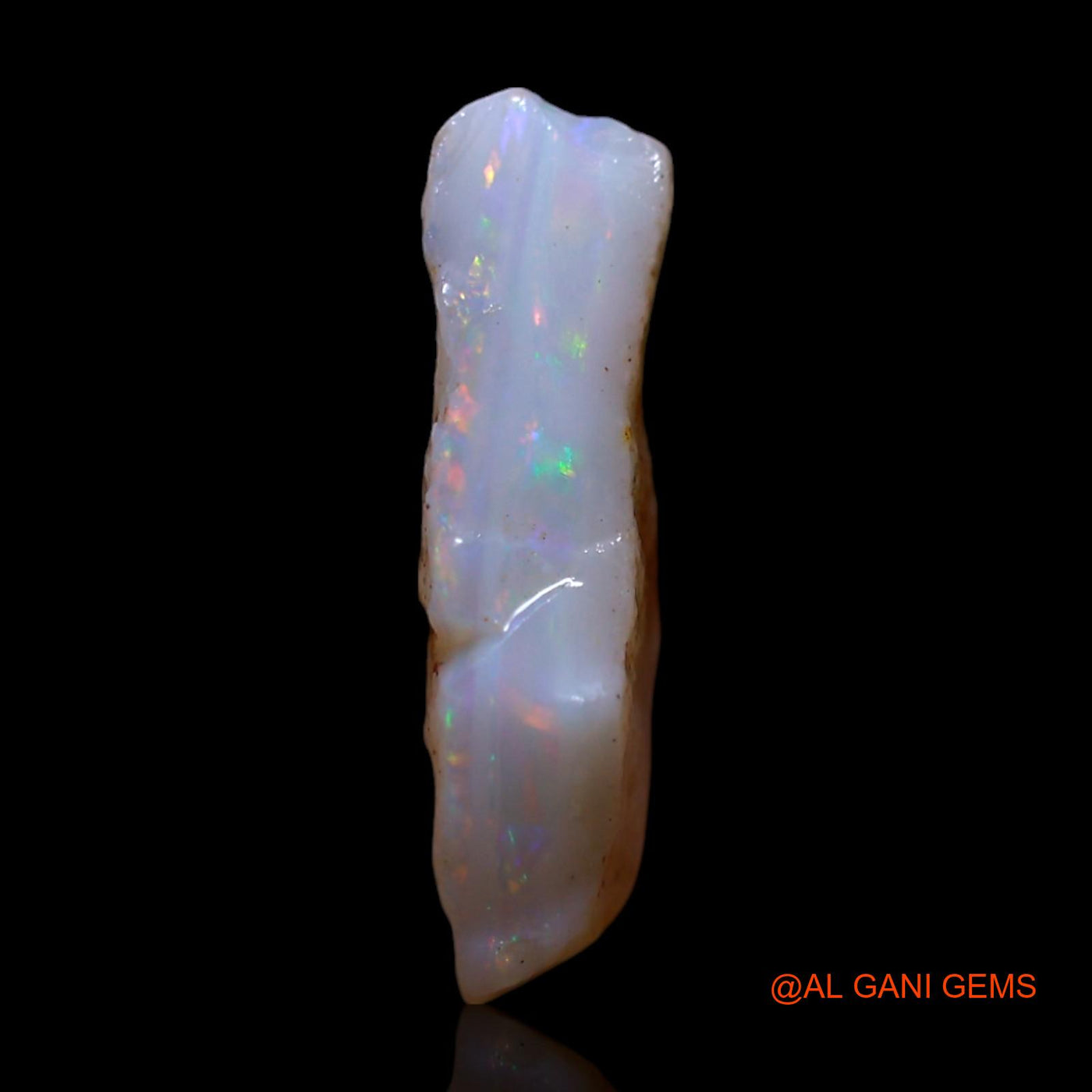 2.00 Cts Natural Australian Fire Opal Fancy Rough Loose Gemstone For Jewelry 11x10x3 mm RG-368
