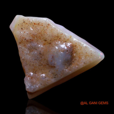 2.00 Cts Natural Australian Fire Opal Fancy Rough Loose Gemstone For Jewelry 11x10x3 mm RG-368