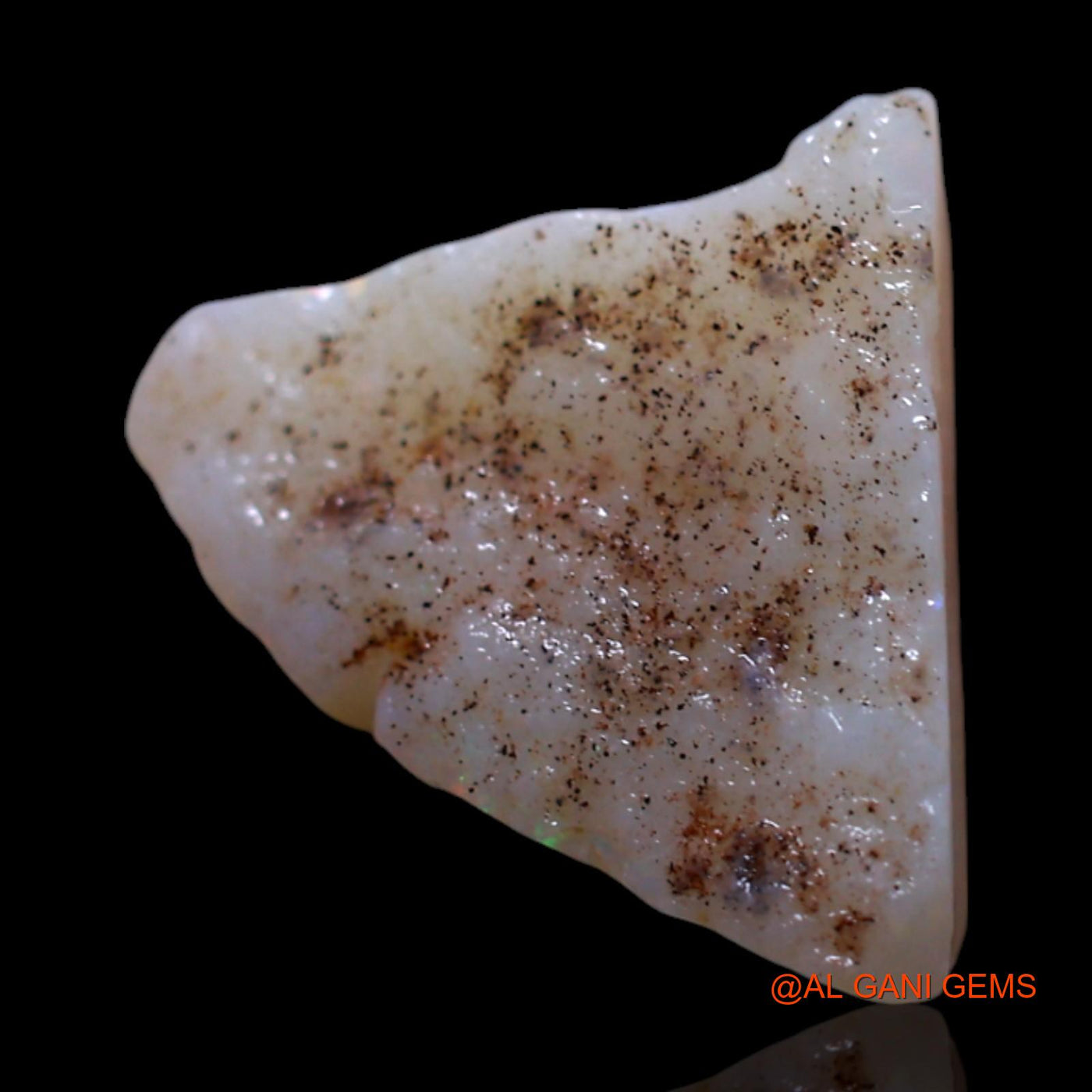 2.00 Cts Natural Australian Fire Opal Fancy Rough Loose Gemstone For Jewelry 11x10x3 mm RG-368