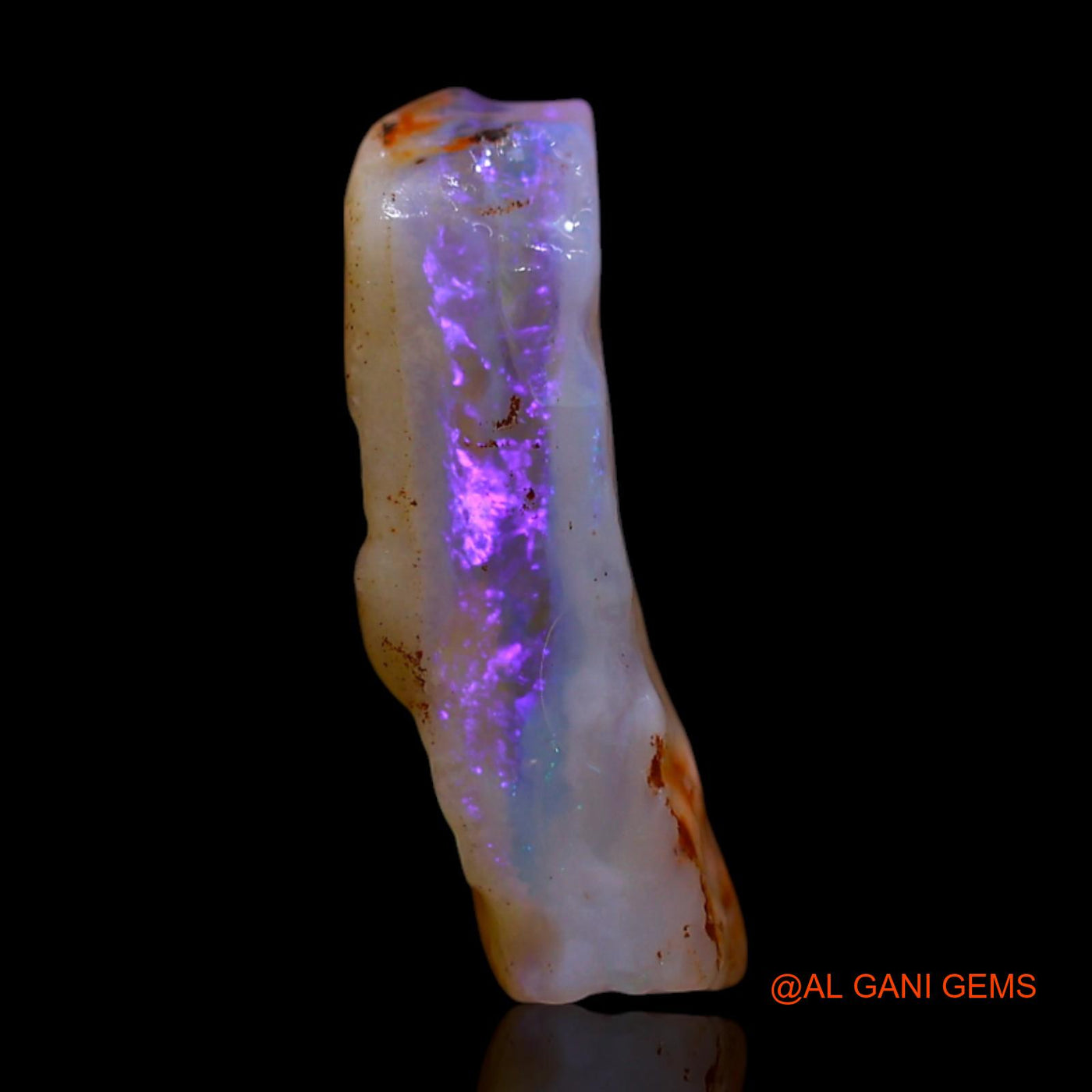 1.80 Cts Natural Australian Fire Opal Loose Gemstone Fancy Rough 13x5x4 mm RG-369