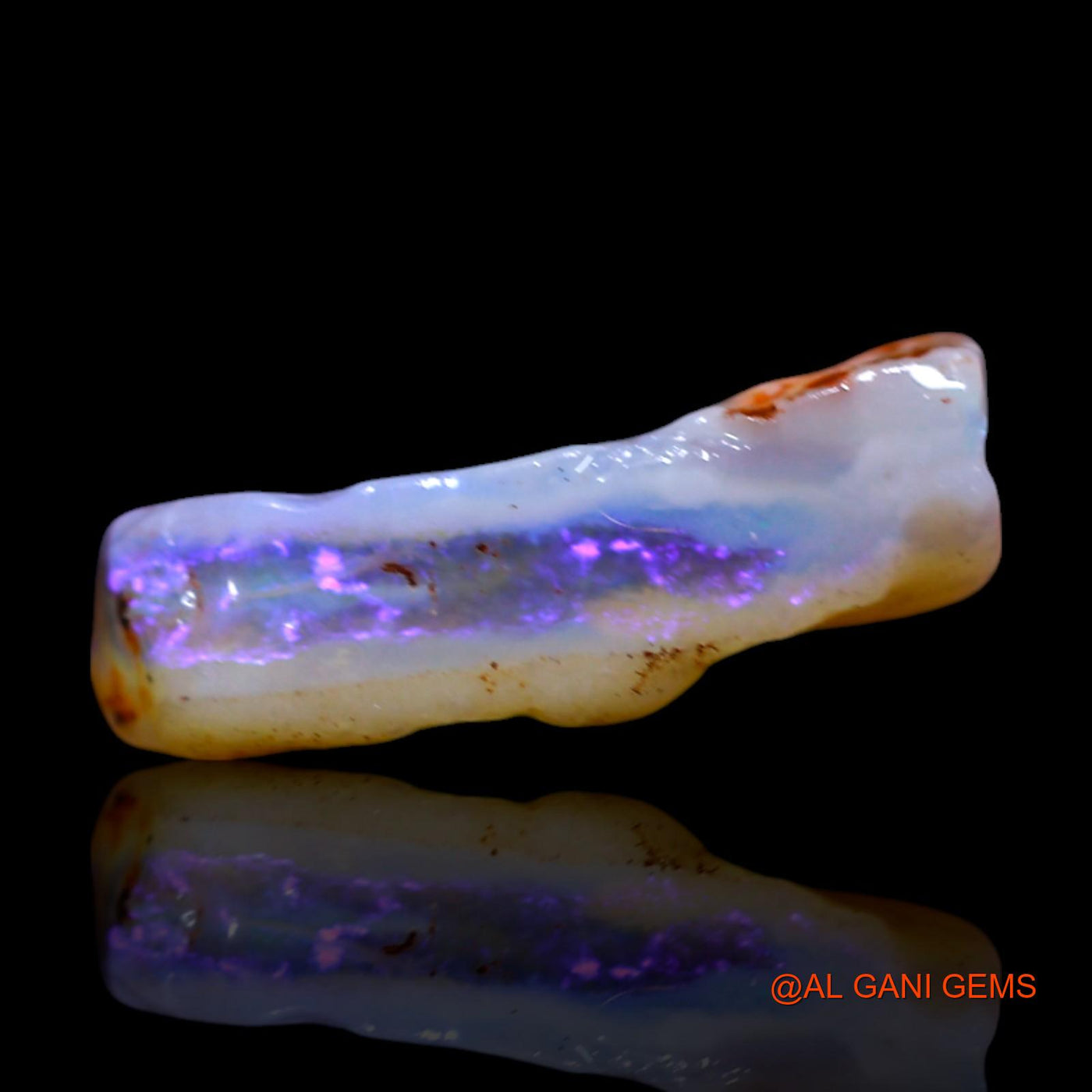 1.80 Cts Natural Australian Fire Opal Loose Gemstone Fancy Rough 13x5x4 mm RG-369