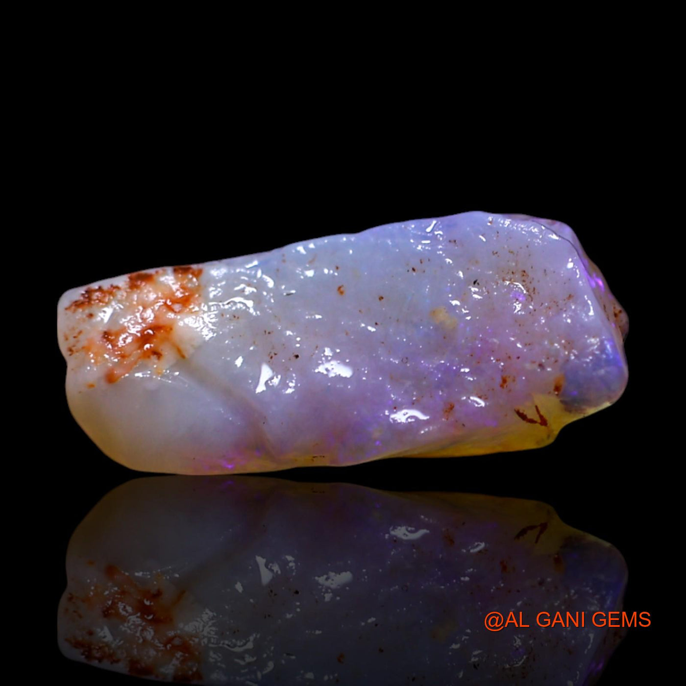 1.80 Cts Natural Australian Fire Opal Loose Gemstone Fancy Rough 13x5x4 mm RG-369