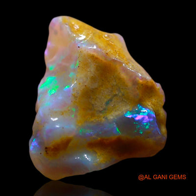 1.00 Cts Unheated Australian Fire Opal Loose Gemstone Fancy Rough Natural 11x8x3 mm RG-371