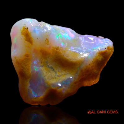 1.00 Cts Unheated Australian Fire Opal Loose Gemstone Fancy Rough Natural 11x8x3 mm RG-371