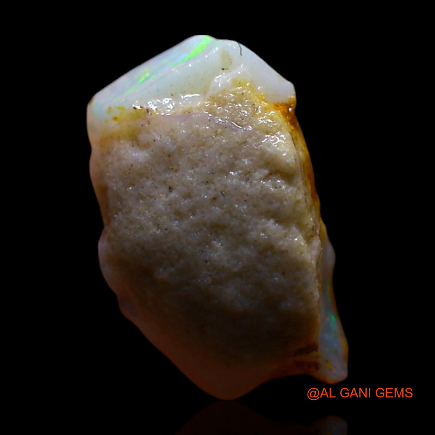 2.00 Cts Natural Australian Fire Opal Loose Gemstone Fancy Rough 12x7x4 mm RG-375