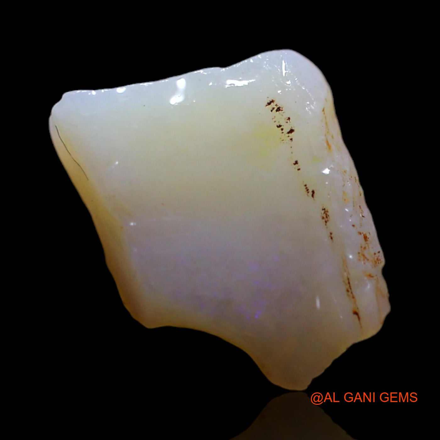 1.50 Cts Natural Australian Fire Opal Loose Gemstone Fancy Rough 10x8x3 mm RG-384