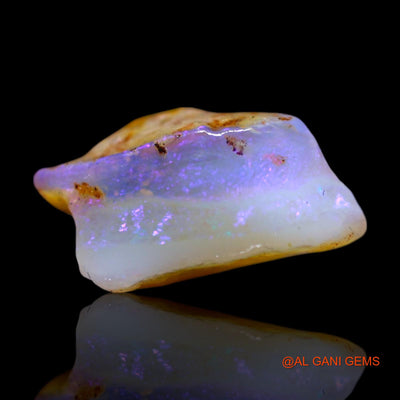 Natural Untreated Fire Opal Loose Gemstone Fancy Rough From Australia 2.00 Cts 10x8x6 mm RG-385