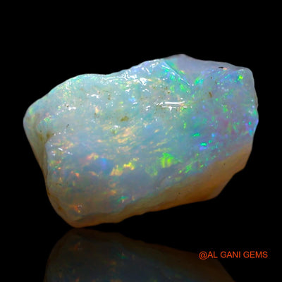 2.00 Cts Natural Australian Fire Opal Loose Gemstone Fancy Rough 10x7x6 mm RG-386