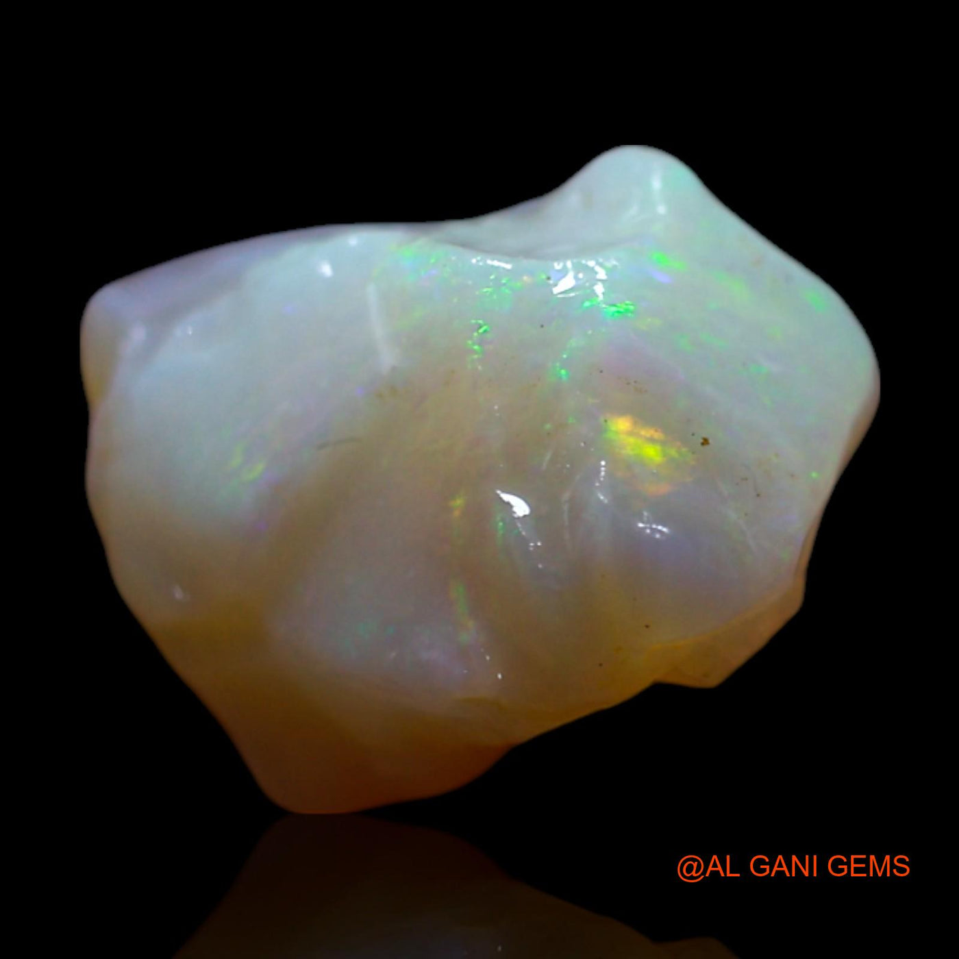 3.00 Cts Natural Australian Fire Opal Loose Gemstone Fancy Rough 10x7x7 mm RG-387