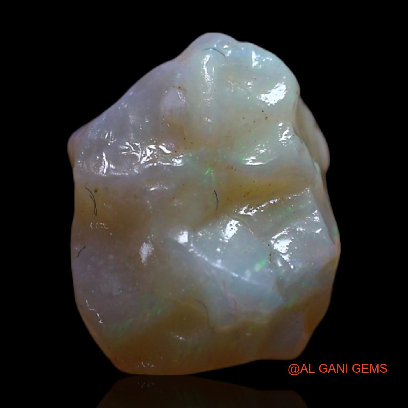 3.00 Cts Natural Australian Fire Opal Loose Gemstone Fancy Rough 10x7x7 mm RG-387