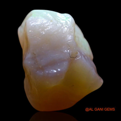 3.00 Cts Natural Australian Fire Opal Loose Gemstone Fancy Rough 10x7x7 mm RG-387