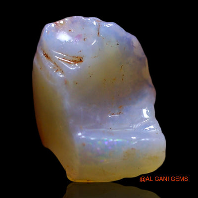 Natural Untreated Fire Opal Loose Gemstone Fancy Rough From Australia 2.00 Cts 10x8x6 mm RG-388
