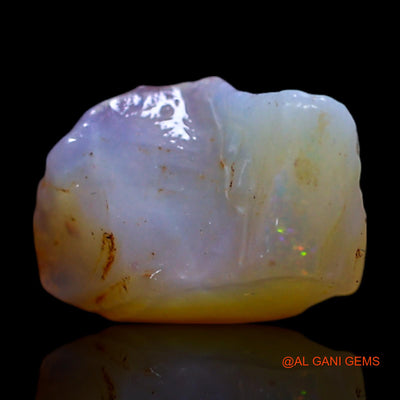 Natural Untreated Fire Opal Loose Gemstone Fancy Rough From Australia 2.00 Cts 10x8x6 mm RG-388