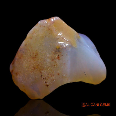 Natural Untreated Fire Opal Loose Gemstone Fancy Rough From Australia 2.00 Cts 10x8x6 mm RG-388