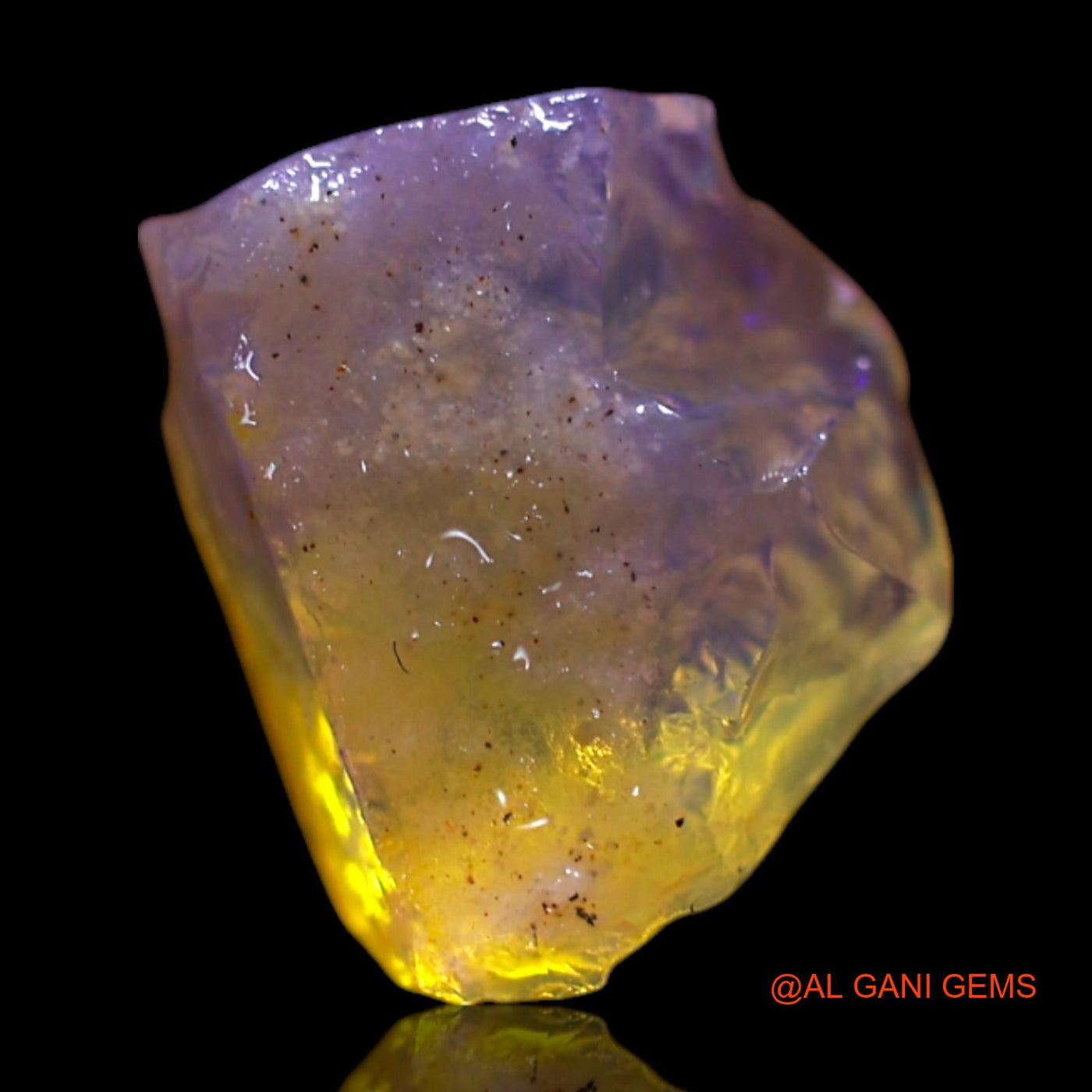 2.00 Cts Unheated Australian Fire Opal Loose Gemstone Fancy Rough Natural 10x8x5 mm RG-390