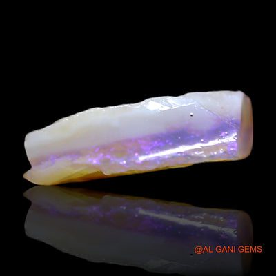 Natural Fire Opal Gemstone 1.00 Cts Loose Fancy Rough From Australia 10x8x3 mm RG-392
