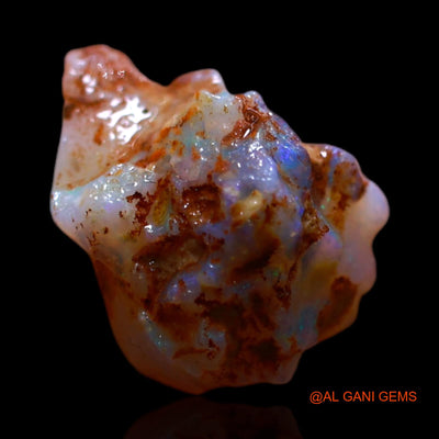 1.00 Cts Unheated Australian Fire Opal Loose Gemstone Fancy Rough Natural 11x8x4 mm RG-394