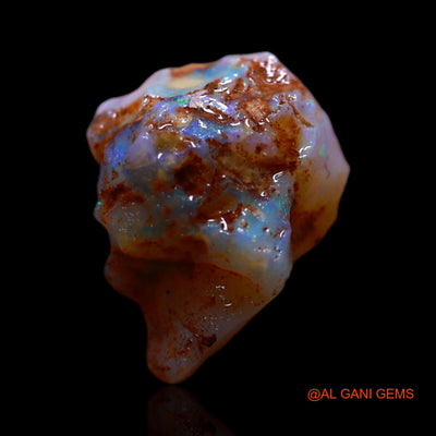1.00 Cts Unheated Australian Fire Opal Loose Gemstone Fancy Rough Natural 11x8x4 mm RG-394