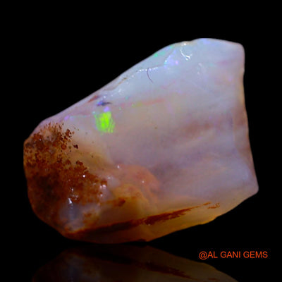 Natural Untreated Fire Opal Loose Gemstone Fancy Rough From Australia 1.00 Cts 11x7x4 mm RG-395