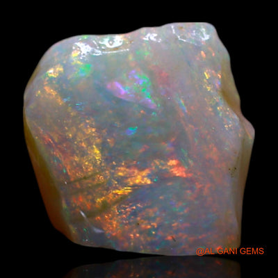 1.50 Cts Natural Australian Fire Opal Loose Gemstone Fancy Rough 8x7x4 mm RG-396