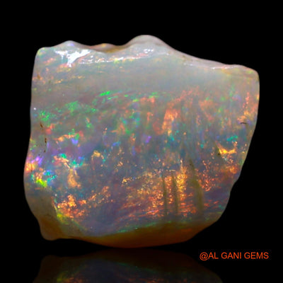 1.50 Cts Natural Australian Fire Opal Loose Gemstone Fancy Rough 8x7x4 mm RG-396