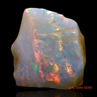 1.50 Cts Natural Australian Fire Opal Loose Gemstone Fancy Rough 8x7x4 mm RG-396