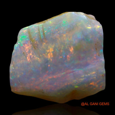 1.50 Cts Natural Australian Fire Opal Loose Gemstone Fancy Rough 8x7x4 mm RG-396