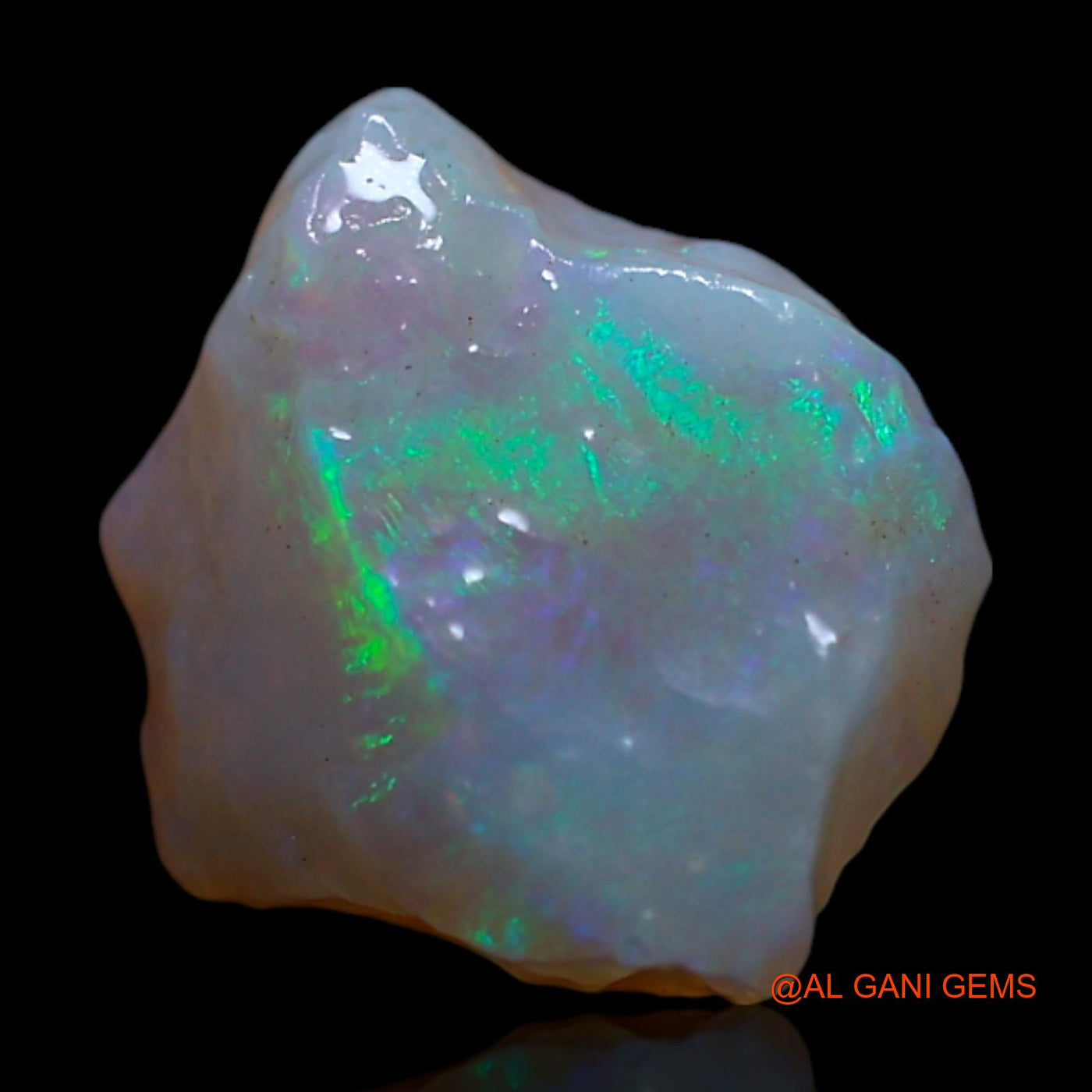 1.00 Cts Natural Australian Fire Opal Loose Gemstone Fancy Rough 9x8x4 mm RG-398