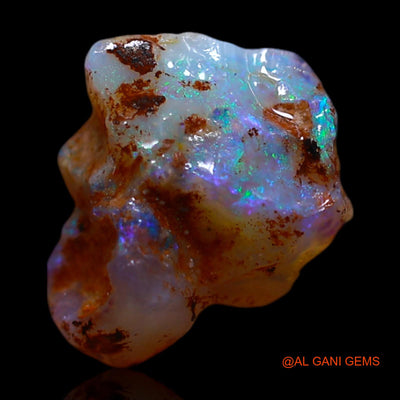 2.00 Cts Natural Australian Fire Opal Loose Gemstone Fancy Rough 10x8x5 mm RG-399