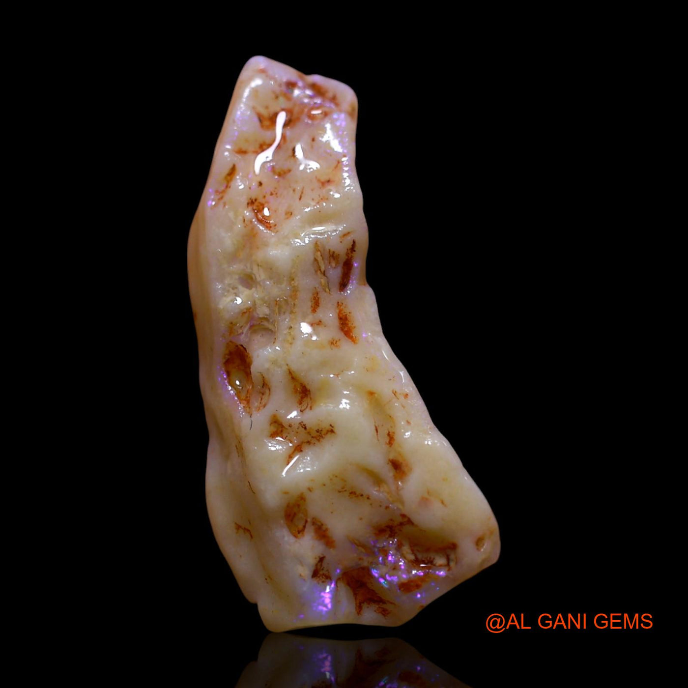 5.00 Cts Natural Australian Fire Opal Fancy Rough Loose Gemstone For Jewelry 22x10x5 mm RG-3