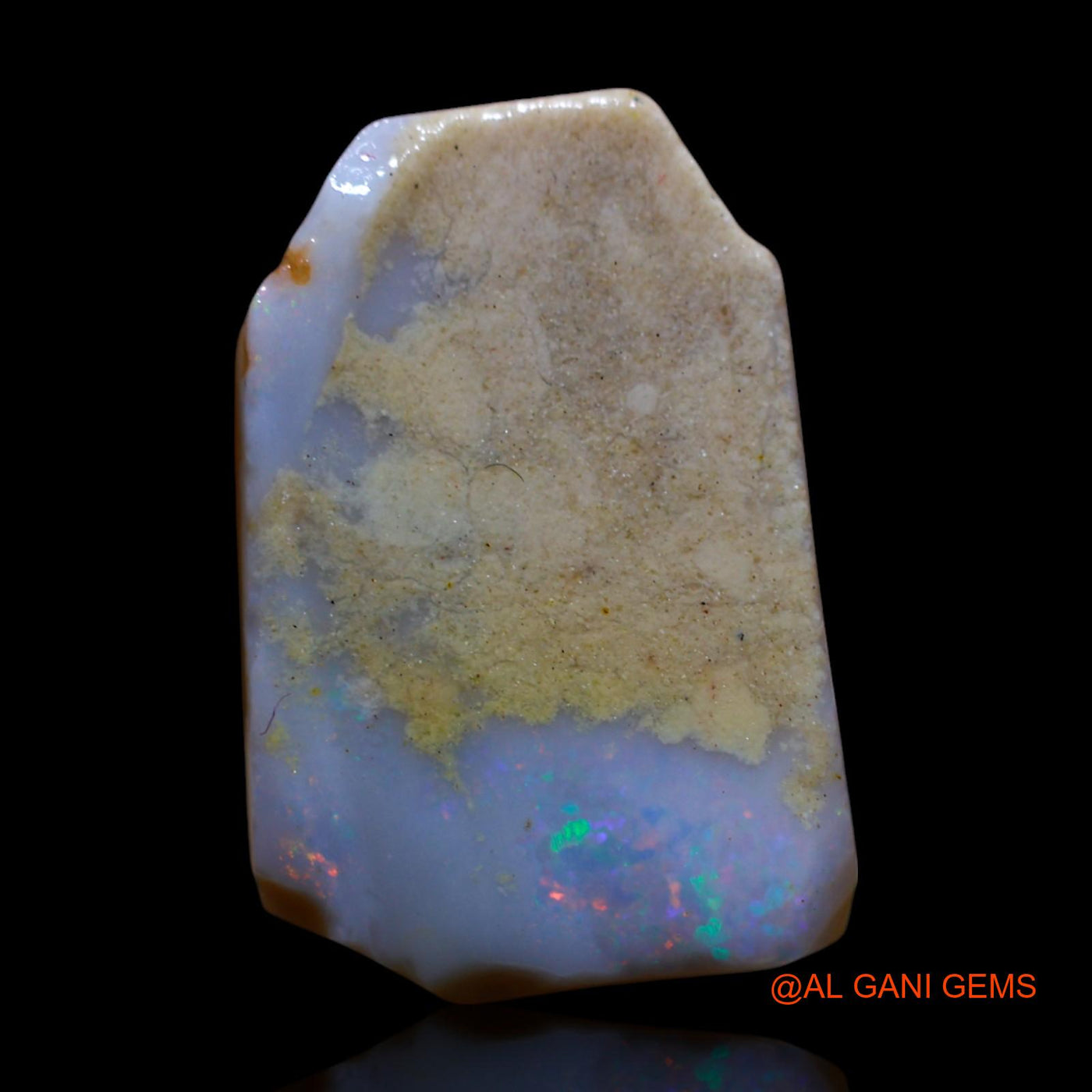 3.00 Cts Unheated Australian Fire Opal Loose Gemstone Fancy Rough Natural 18x12x2 mm RG-405